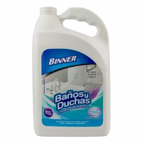 Limpiador Desinfectante Baños y Duchas 1 Galon Binner (*)