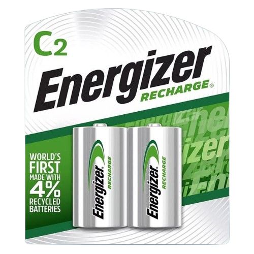 Pila Energizer Recargable C2 por 2 Unidades