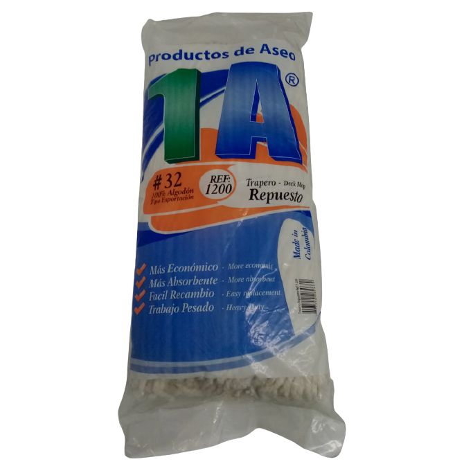 Trapero Repuesto Tipo Mecha Cosida Ref: 1200 Marca 1A