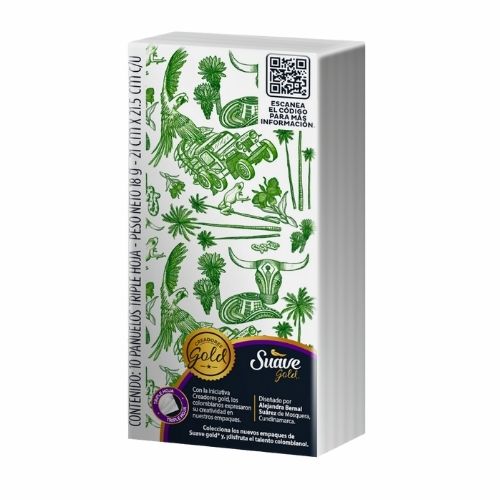 Pañuelos Faciales De Bolsillo Paq. x 10 pañuelos