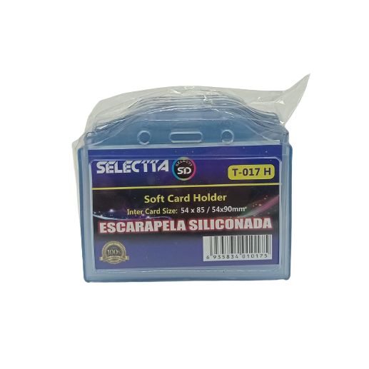 escarapela siliconada doble cara paq x 5 und  