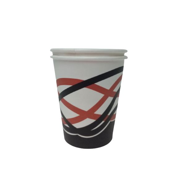 Vaso Carton Desechable Con Diseño 7 Oz Quality Paq.x 50u