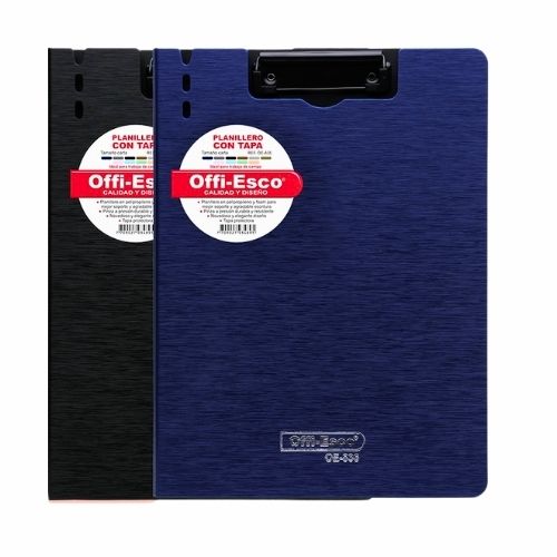 Planillera Con Tapa Carta Offi Esco OE-836