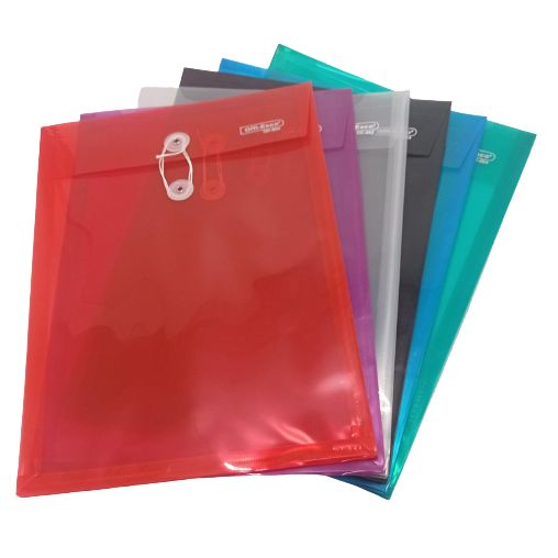 sobre (carpeta) hilo oficio vertical color surtido x 12u.