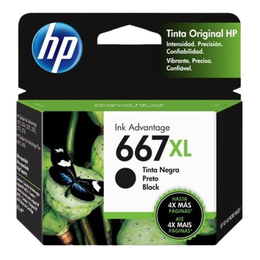 Toner Hewlett Packad 3YM81AL Negro (Cartucho Tinta 667XL)