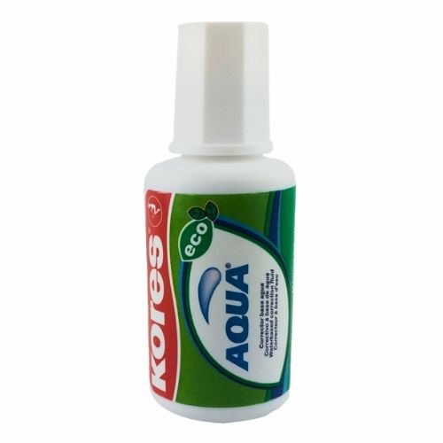 Corrector Liquido Aqua Fluid Kores Frasco Por 20 Ml