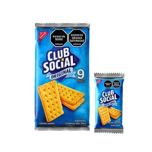 Galletas Club Social Original X 9 Paquetes