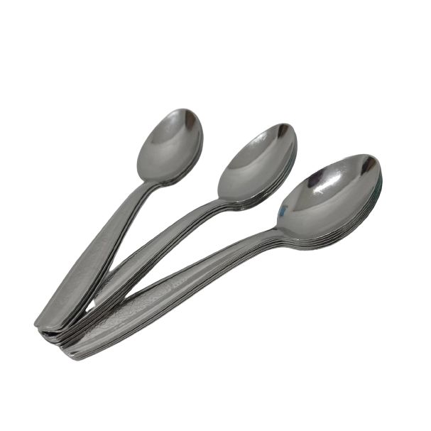 Cucharita Dulcera Metalica Paq X12u.