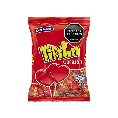 Dulce Tipitin Corazon X25 Unidades
