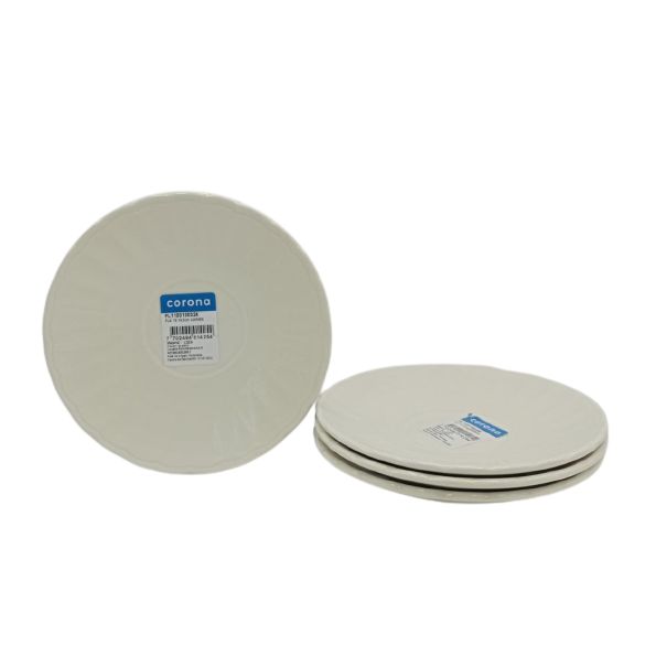 Plato Porcelana Mediano 16cm Aprox Blanco