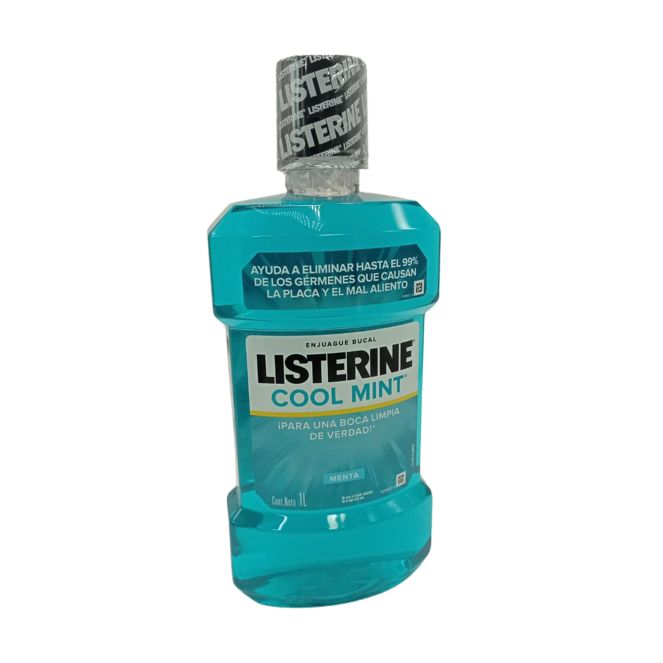 Enjuague Bucal Listerine Cool Mint Frasco por 1000 ml
