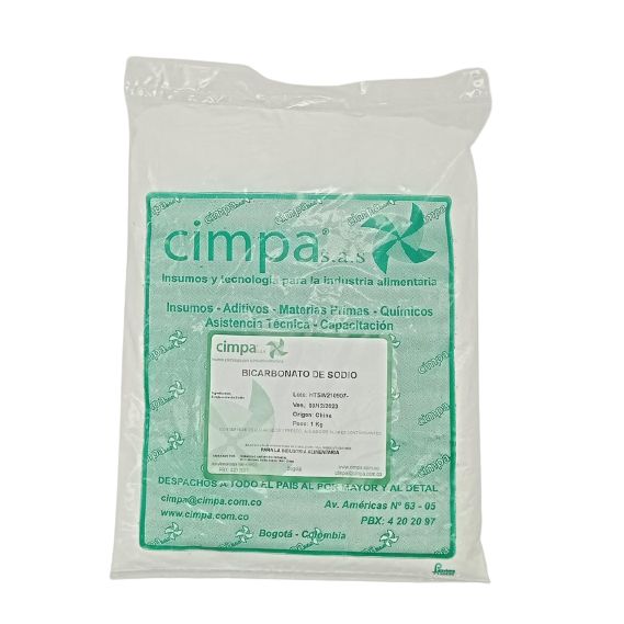 Bicarbonato de Sodio al 99% Bolsa por Kilo