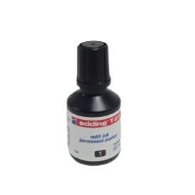 Tinta Marcador Permanente Edding Negra 30ml