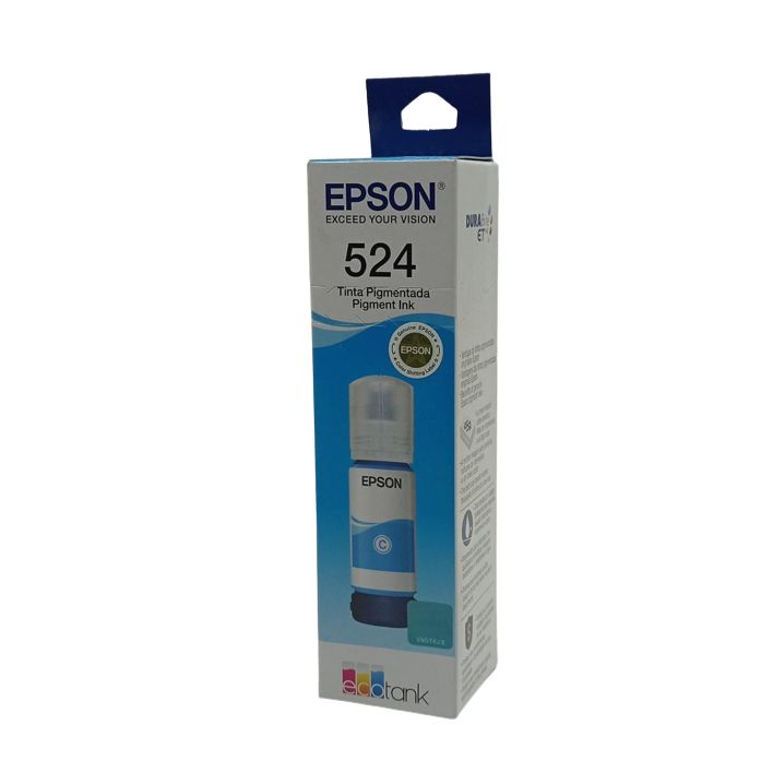 Tinta Botella Epson T524220 Cyan