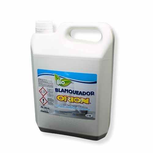 Blanqueador Desinfectante Pisos Paredes Y Ropa Orion 3750 Ml