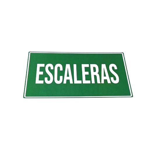 Senalizacion 15x22 cms Calibre 40 (Escaleras)