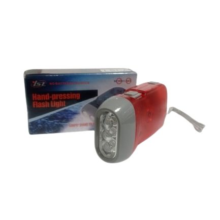 Linterna Manual Con Dinamo