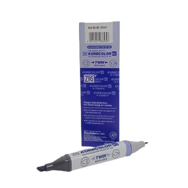 marcador permanente recarga kurecolor 832 blue gray doble p
