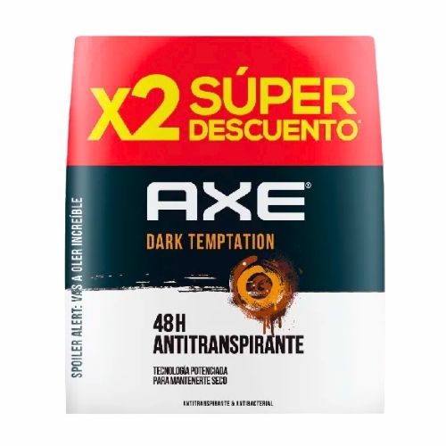 Desodorante Axe Aerosol Dark Tempt 152 ml Paq x2u.