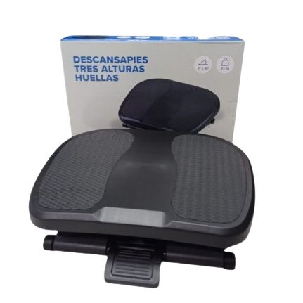 Descansapies Graduable 3 Alturas Huellas