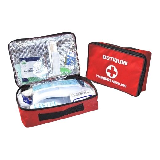 Botiquin En Lona Con Dotacion Ref S-02