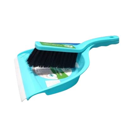 Recogedor de Mano Plastico con Cepillo