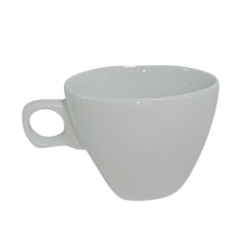 pocillo te cuadrado blanco corona para 230 ml