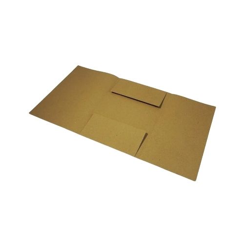 carpeta 4 aletas t carta  en kraff de 280 g