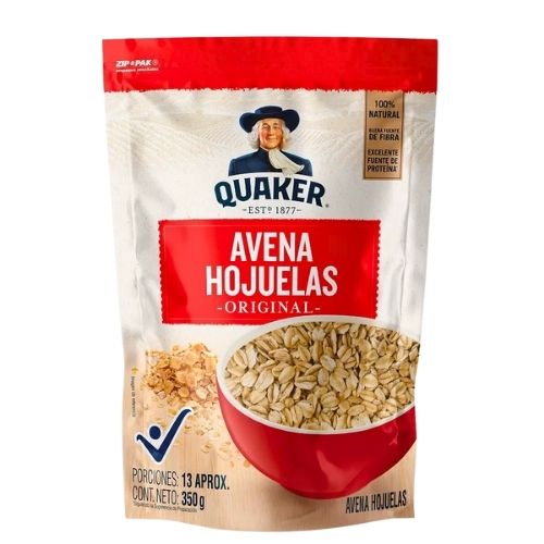 Avena en Hojuelas Quaker 350g (=)