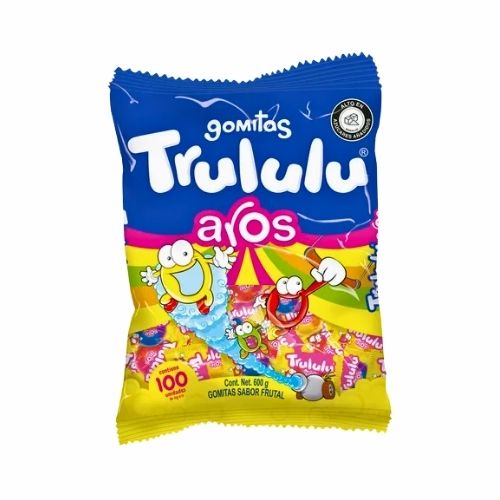 Gomas Trululu Aros Grande Paq.x100u.