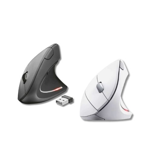 Mouse Ergonomico Trust Verto Inalambrico Diseno Vertical