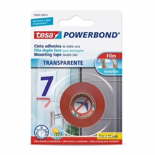 Cinta Doble Faz Filmica 4965 12mm X 5 M PowerBond