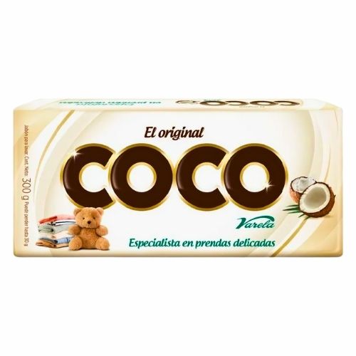 Jabon Coco Varela en Barra 300gr.