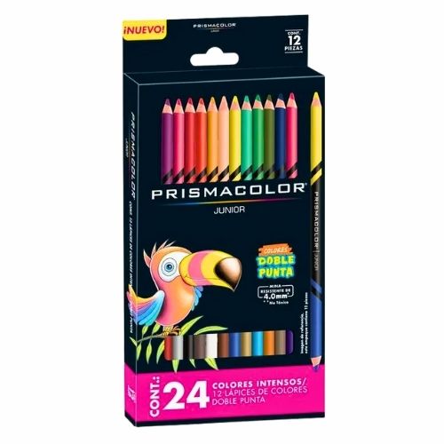 Colores Prismacolor Doblepunta por 12 Unidades (*)