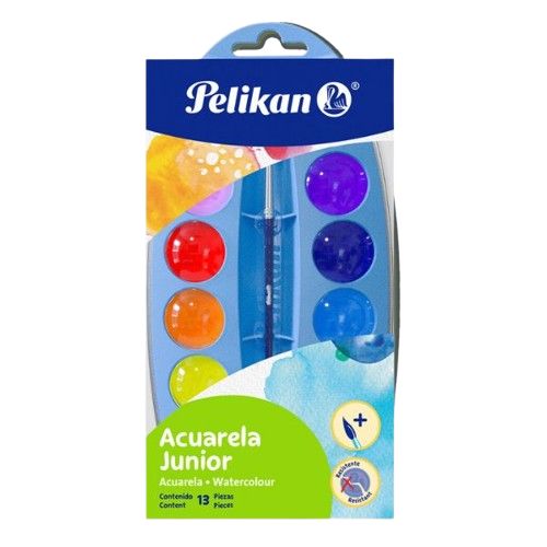 Acuarela Pelikan 12 Colores Incluye Pincel