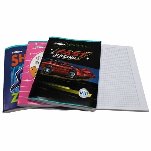 Cuaderno Grapado Cuadriculado Por 100 Hojas (*)