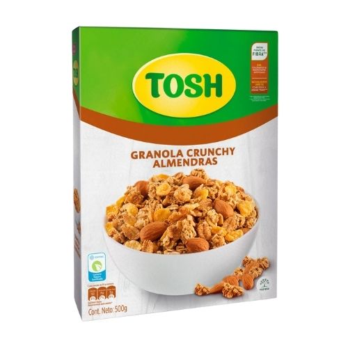 Granola Tosh Cereal Almendra 500gr.