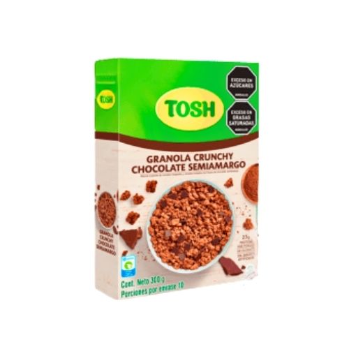 Granola Tosh Cereal Chocolate 300 g