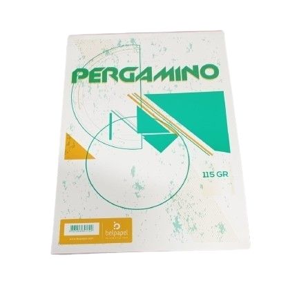 Block Pergamino 1/8 X 25 Hojas 115  Gramos