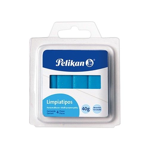 Plastilina Limpiatipos Pelikan x4 Unidades
