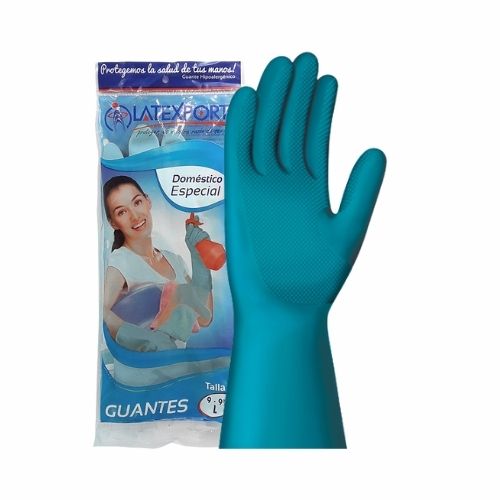 Guante Especial Calibre 18 Azul Latexport Talla 9