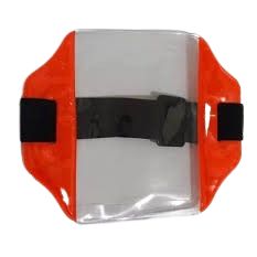 Brazalete Reflectivo Naranja Vertical Paq.x 5u.