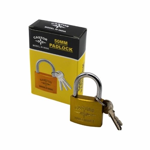 Candado De Seguridad Castor 50mm De Llave