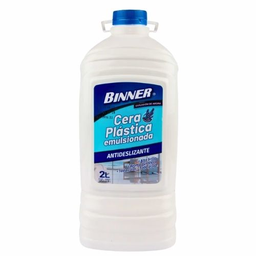 Cera Plastica Emulsionada Antideslizante Binner 2 Litros