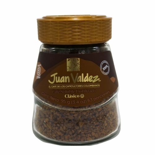 Cafe Juan Valdez Liofilizado Clasico 95gr Soluble