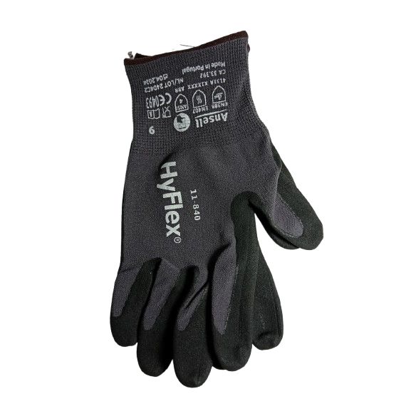 Guante Nylon Spandex Ansell Hyflex Ref 11-840 Talla 9
