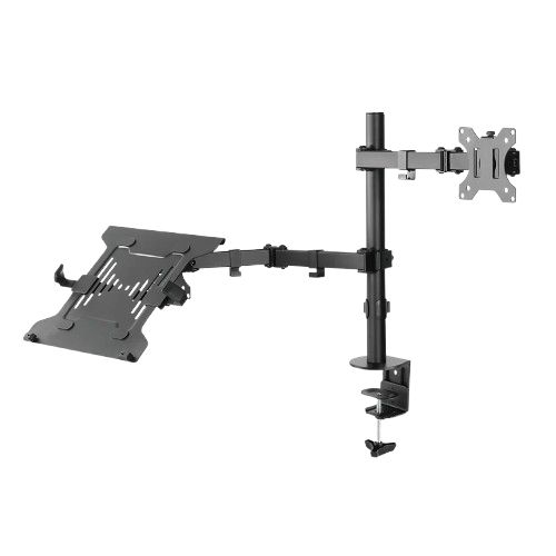 Brazo Doble para Monitor 9kg (13/32pg) Portatil 4kg (10/15,6pg)