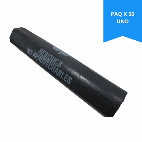 Bolsa Jumbo NEGRA 65x87 Cm Con Screen  Paq.x50u.