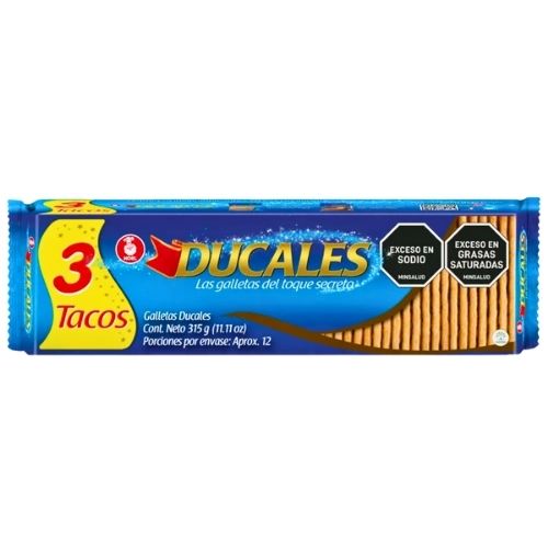 Galletas Ducales Paquete x 3 Tacos 315gr.