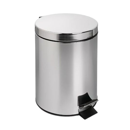 Papelera Pedal 5 Litros en Acero